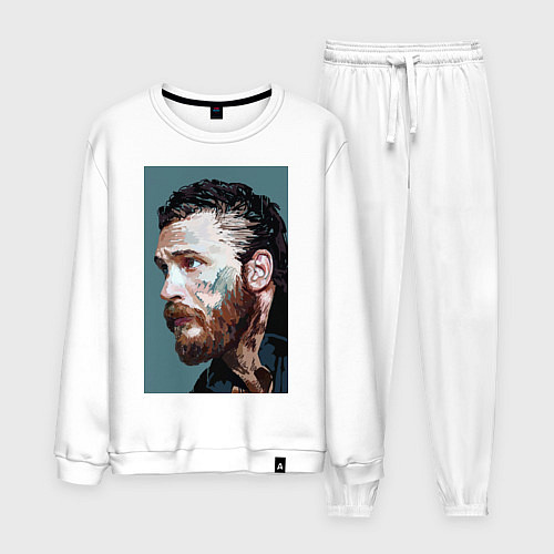 Мужской костюм Том Харди Ван Гога / Белый – фото 1