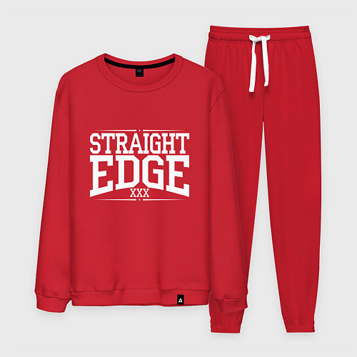 Мужской костюм Straight edge xxx / Красный – фото 1