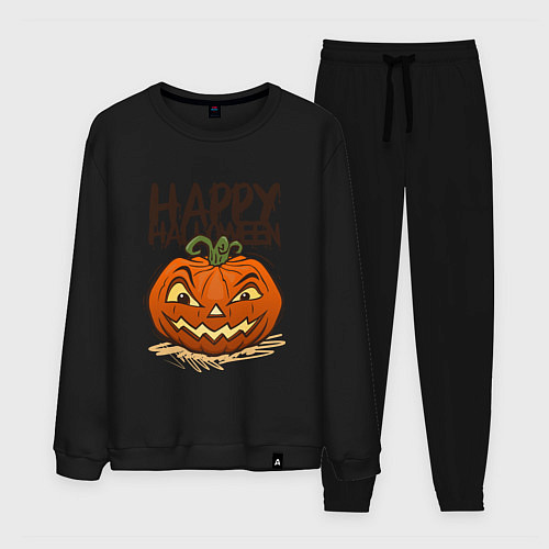 Мужской костюм Happy halloween / Черный – фото 1
