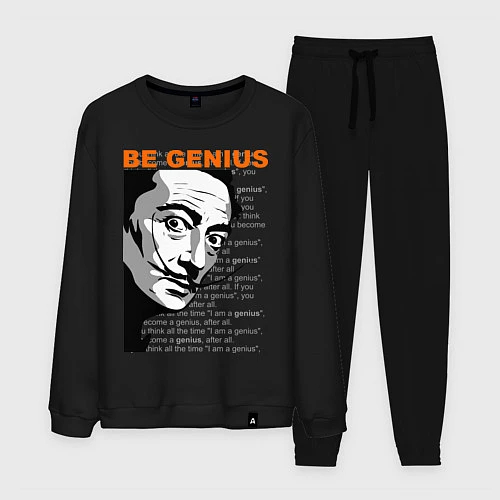 Мужской костюм Dali: Be Genius / Черный – фото 1