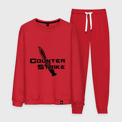Мужской костюм Counter Strike: Knife / Красный – фото 1