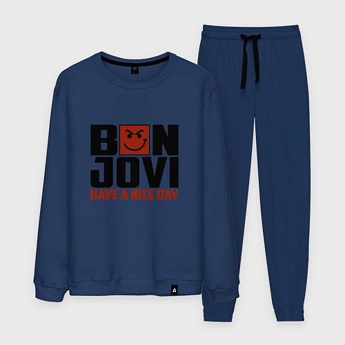 Мужской костюм Bon Jovi: Nice day / Тёмно-синий – фото 1