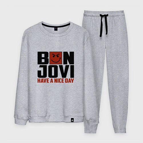 Мужской костюм Bon Jovi: Nice day / Меланж – фото 1