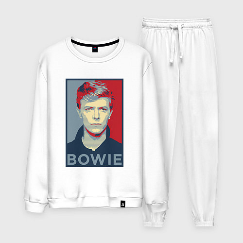 Мужской костюм Bowie Poster / Белый – фото 1