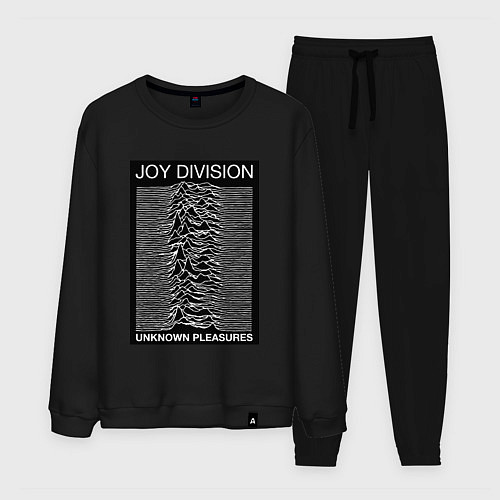 Мужской костюм Joy Division: Unknown Pleasures / Черный – фото 1