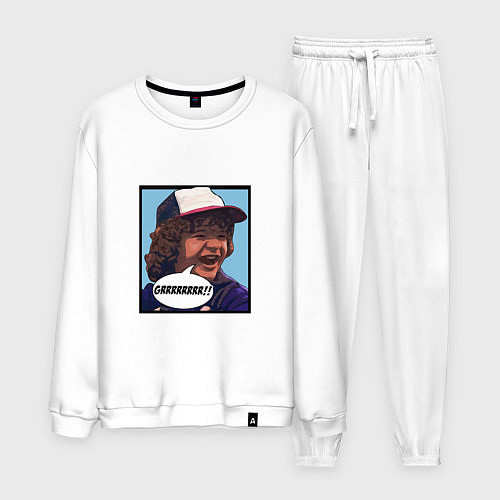 Мужской костюм Очень странные дела / Белый – фото 1