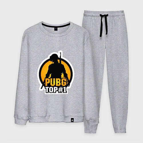 Мужской костюм PUBG Top 1 / Меланж – фото 1