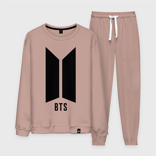 Мужской костюм BTS Army / Пыльно-розовый – фото 1