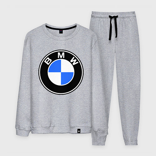 Мужской костюм Logo BMW / Меланж – фото 1