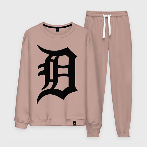 Мужской костюм Detroit Tigers / Пыльно-розовый – фото 1