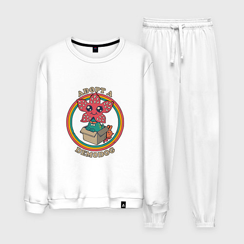 Мужской костюм Adopt a Demodog / Белый – фото 1