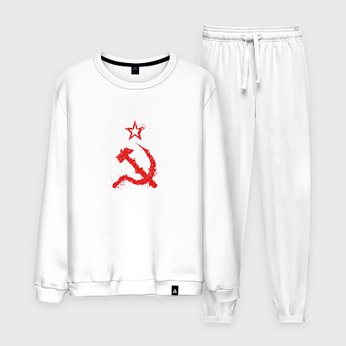 Мужской костюм Atomic Heart: СССР / Белый – фото 1