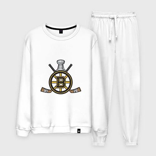 Мужской костюм Boston Bruins Hockey / Белый – фото 1