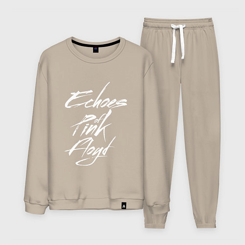 Мужской костюм Echoes of Pink Floyd / Миндальный – фото 1