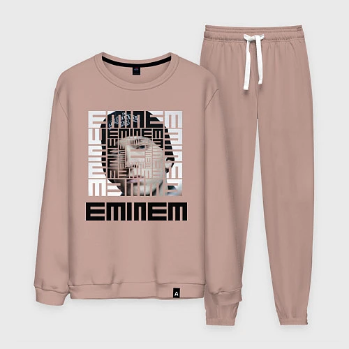 Мужской костюм Eminem labyrinth / Пыльно-розовый – фото 1