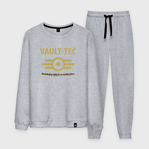 Мужской костюм Vault Tec / Меланж – фото 1