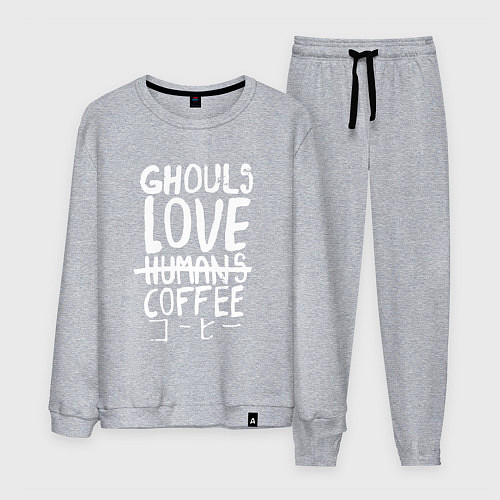 Мужской костюм Ghouls Love Coffee / Меланж – фото 1