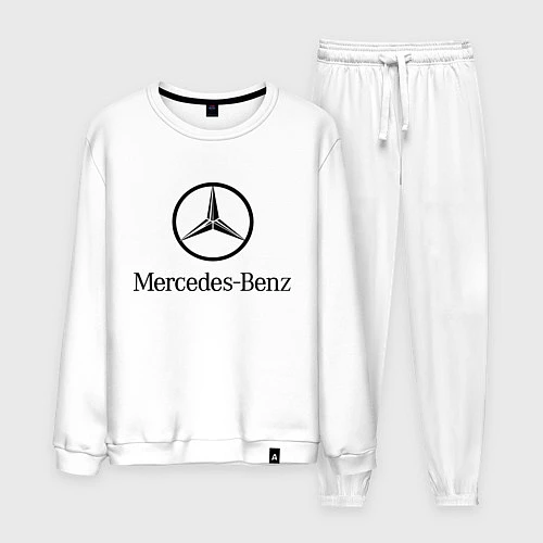 Мужской костюм Logo Mercedes-Benz / Белый – фото 1