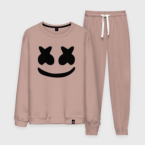 Мужской костюм Marshmello / Пыльно-розовый – фото 1