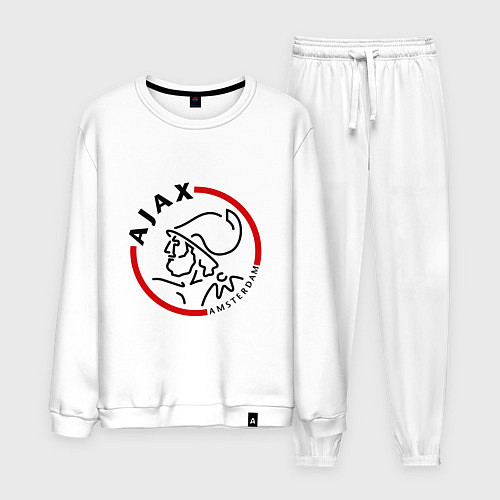 Мужской костюм Ajax FC / Белый – фото 1