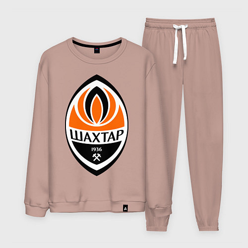 Мужской костюм ФК Шахтёр / Пыльно-розовый – фото 1
