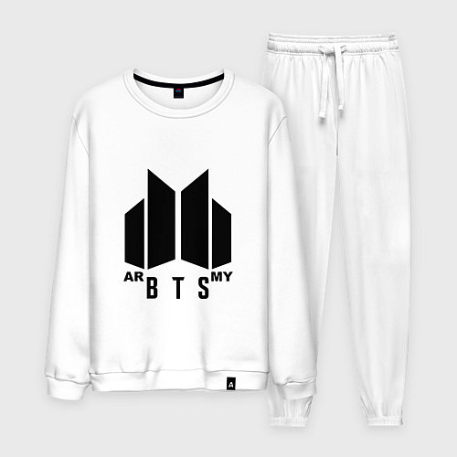 Мужской костюм BTS ARMY / Белый – фото 1