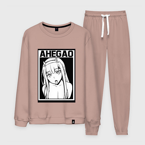 Мужской костюм AHEGAO / Пыльно-розовый – фото 1