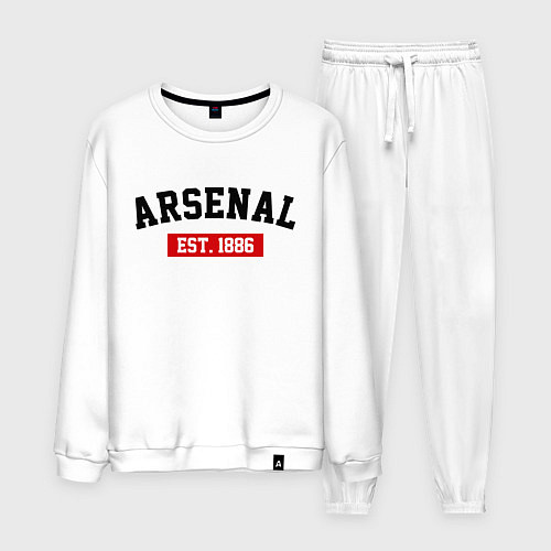 Мужской костюм FC Arsenal Est. 1886 / Белый – фото 1