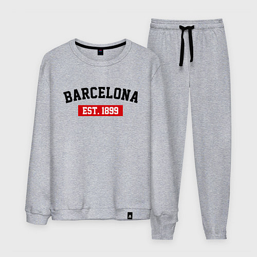 Мужской костюм FC Barcelona Est. 1899 / Меланж – фото 1