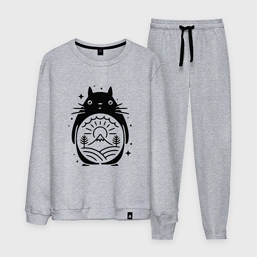 Мужской костюм Мой сосед Тоторо / Меланж – фото 1