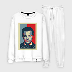 Костюм хлопковый мужской DiCaprio Art, цвет: белый