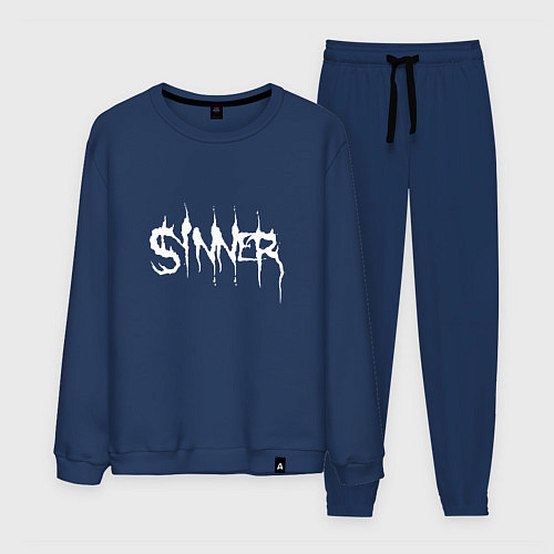 Мужской костюм Real Sinner / Тёмно-синий – фото 1