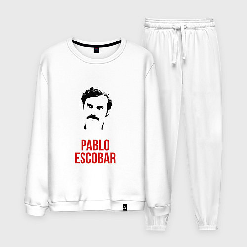 Мужской костюм Pablo Escobar / Белый – фото 1