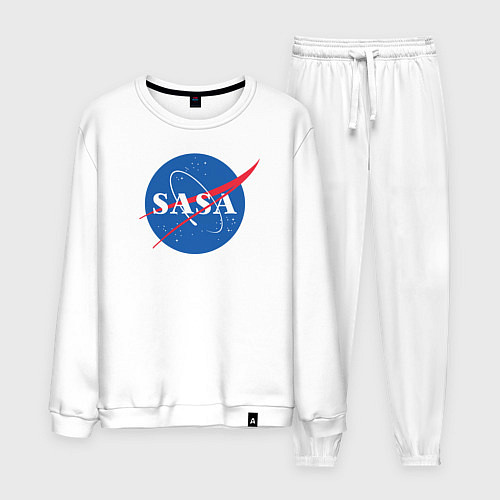 Мужской костюм NASA: Sasa / Белый – фото 1