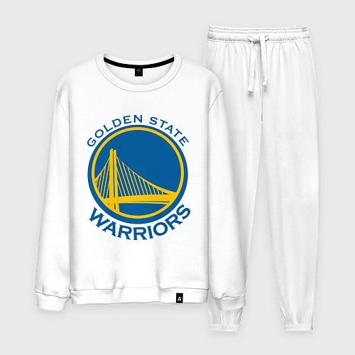 Мужской костюм Golden state Warriors / Белый – фото 1