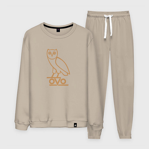 Мужской костюм OVO Owl / Миндальный – фото 1