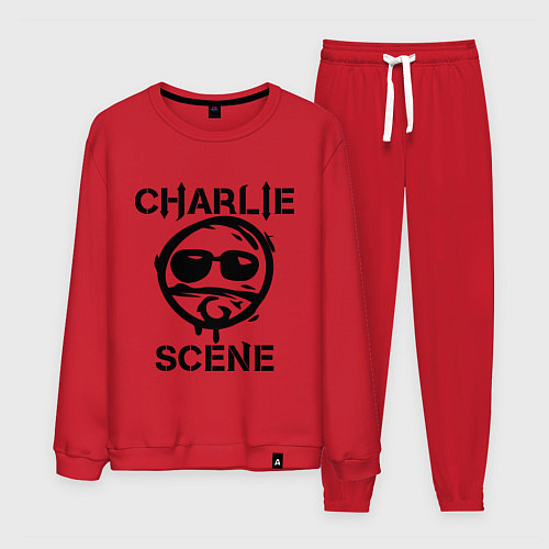 Мужской костюм HU: Charlie Scene / Красный – фото 1
