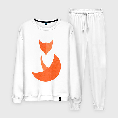 Мужской костюм Minimal Fox / Белый – фото 1