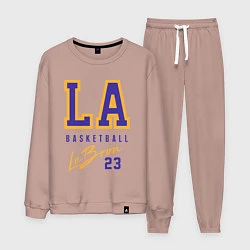 Костюм хлопковый мужской Lebron 23: Los Angeles, цвет: пыльно-розовый