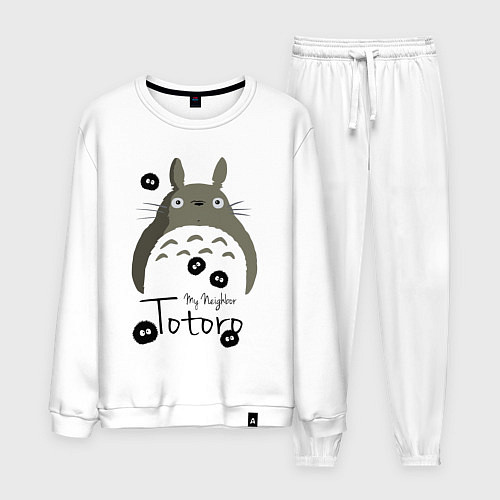 Мужской костюм My Neighbor Totoro / Белый – фото 1