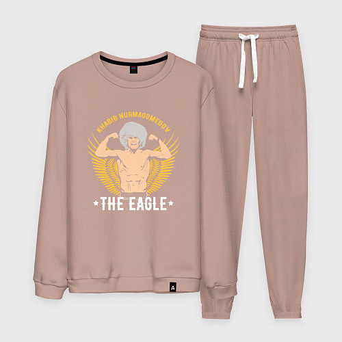 Мужской костюм Khabib: The Eagle / Пыльно-розовый – фото 1