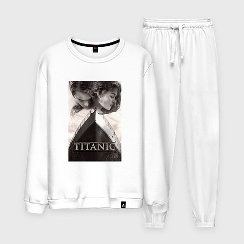 Мужской костюм Титаник / Белый – фото 1