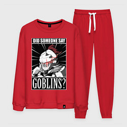 Костюм хлопковый мужской Убийца гоблинов 9, цвет: красный