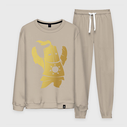 Мужской костюм Praise the Sun! / Миндальный – фото 1