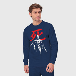 Костюм хлопковый мужской Saitama Hero, цвет: тёмно-синий — фото 2