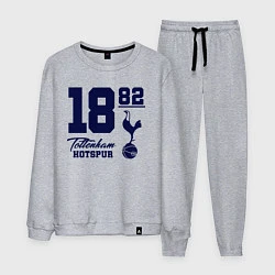 Костюм хлопковый мужской FC Tottenham 1882, цвет: меланж