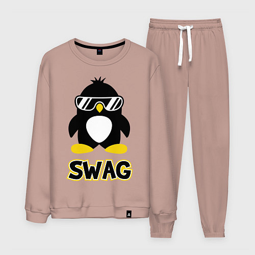 Мужской костюм SWAG Penguin / Пыльно-розовый – фото 1