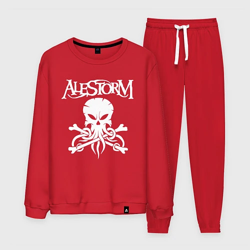 Мужской костюм Alestorm: Octopus Skull / Красный – фото 1