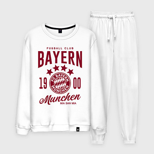 Мужской костюм Bayern Munchen 1900 / Белый – фото 1