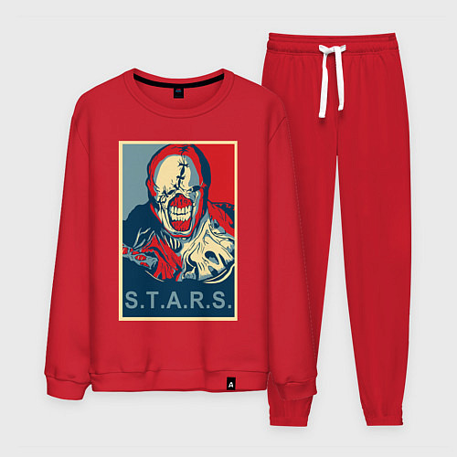 Мужской костюм STARS / Красный – фото 1